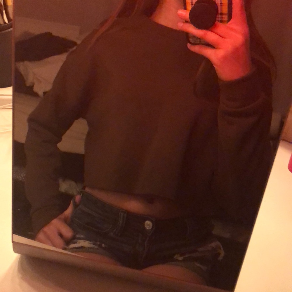 cropped sweater
